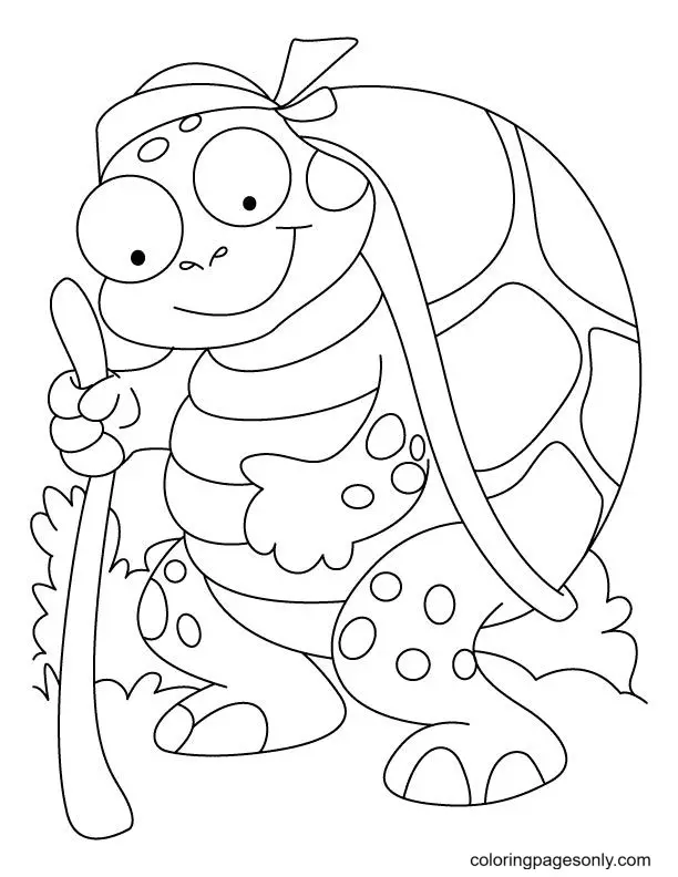 Turtle Coloring Pages 40
