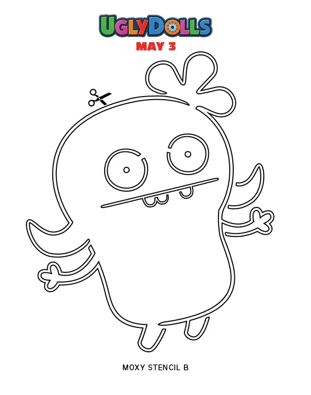 Desenhos de UglyDolls Para Colorir
