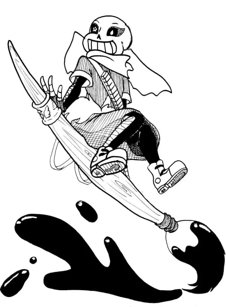 Undertale Coloring Pages 5
