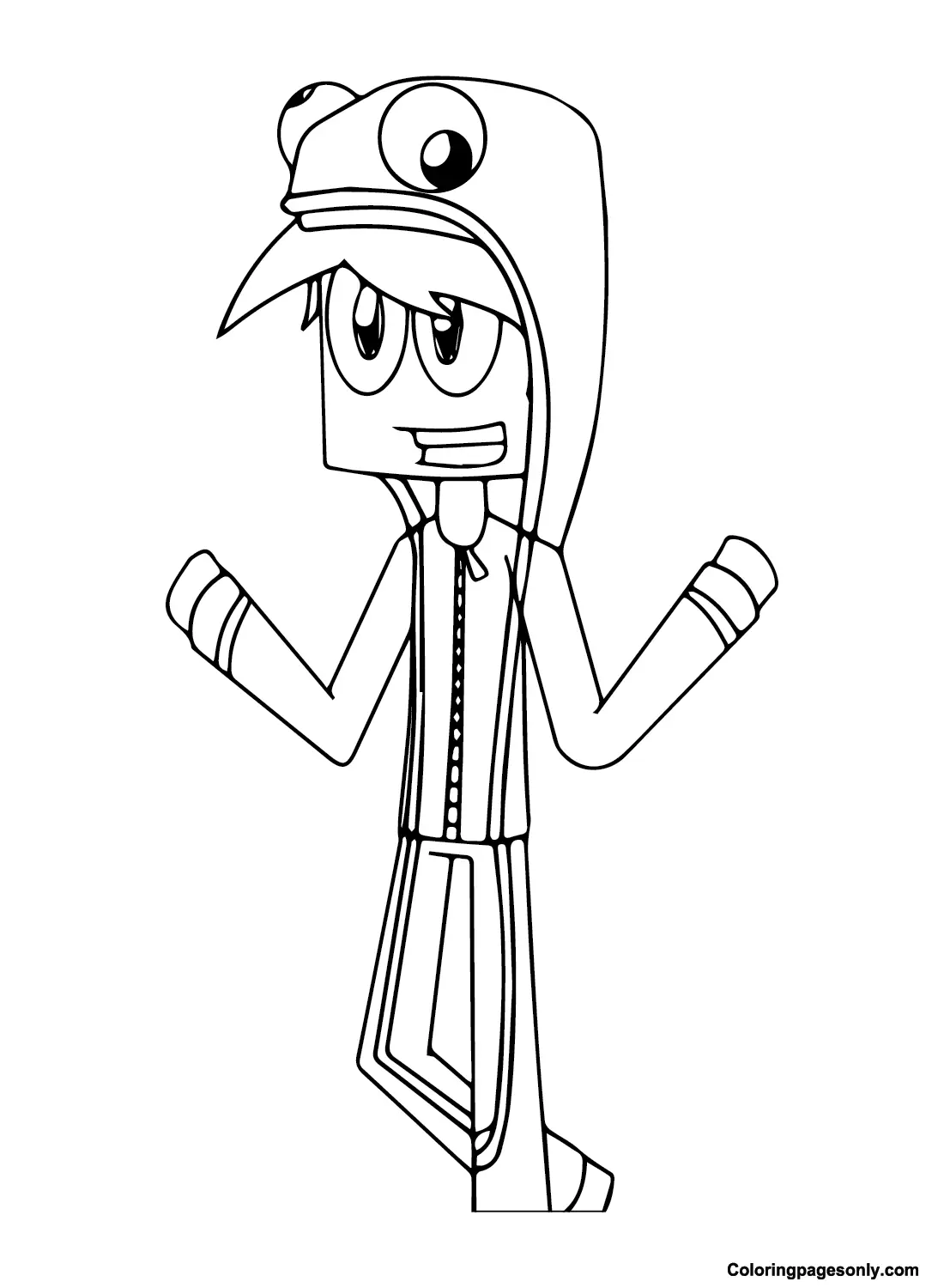 Unspeakable Para Colorear 14