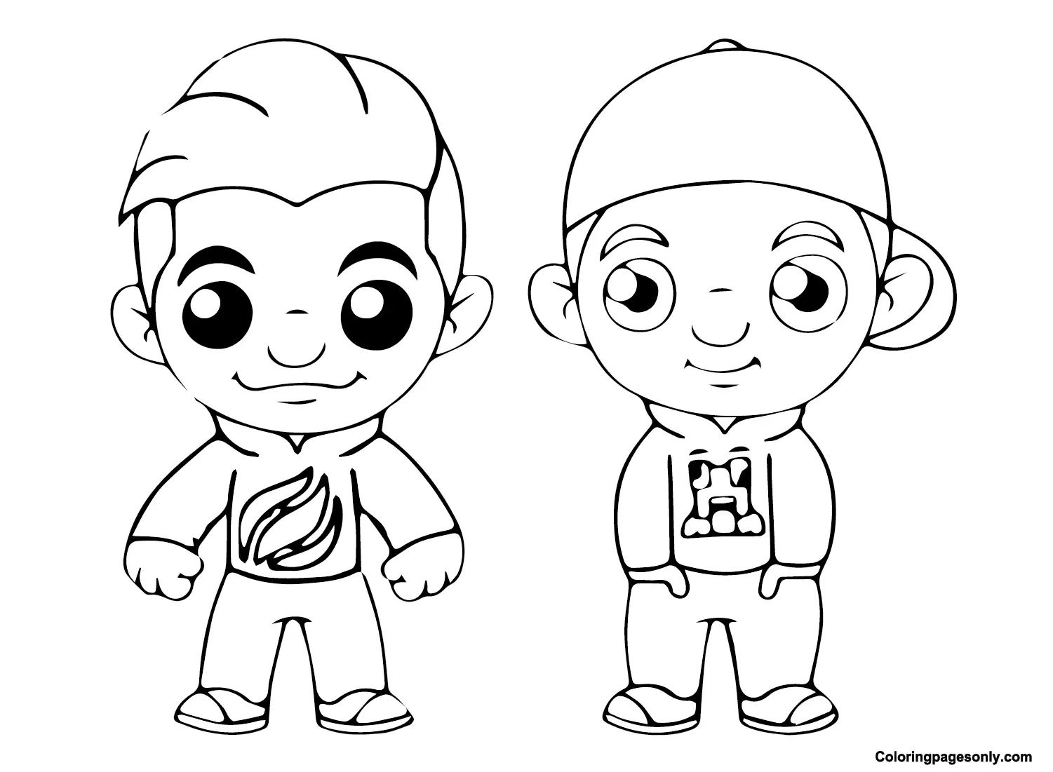 Unspeakable Para Colorear 6