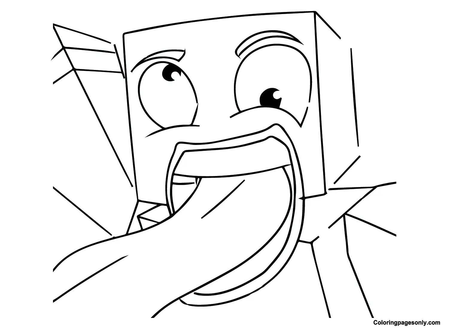 Unspeakable Para Colorear 7