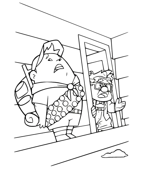 Desenhos de Up Para Colorir