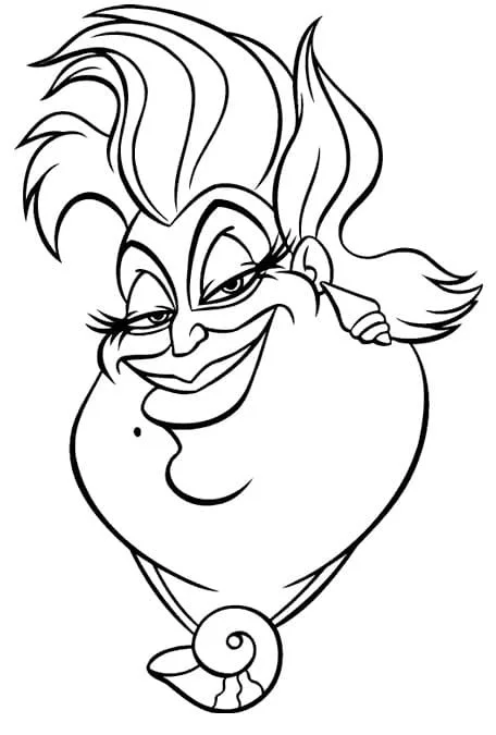 Ursula Coloring Pages