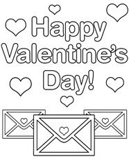Valentines Day Cards Coloring Pages 78