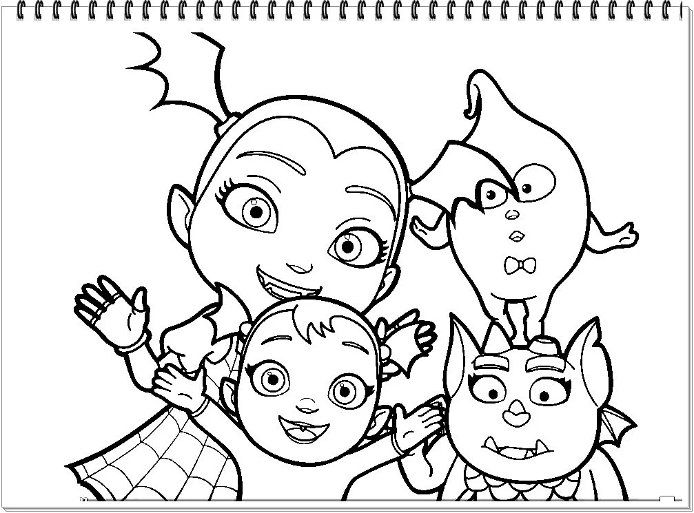 Vampirina Ausmalbilder 4