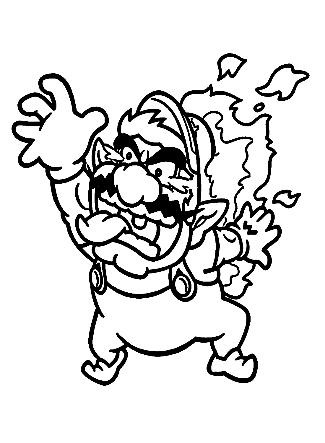 Wario Ausmalbilder 18