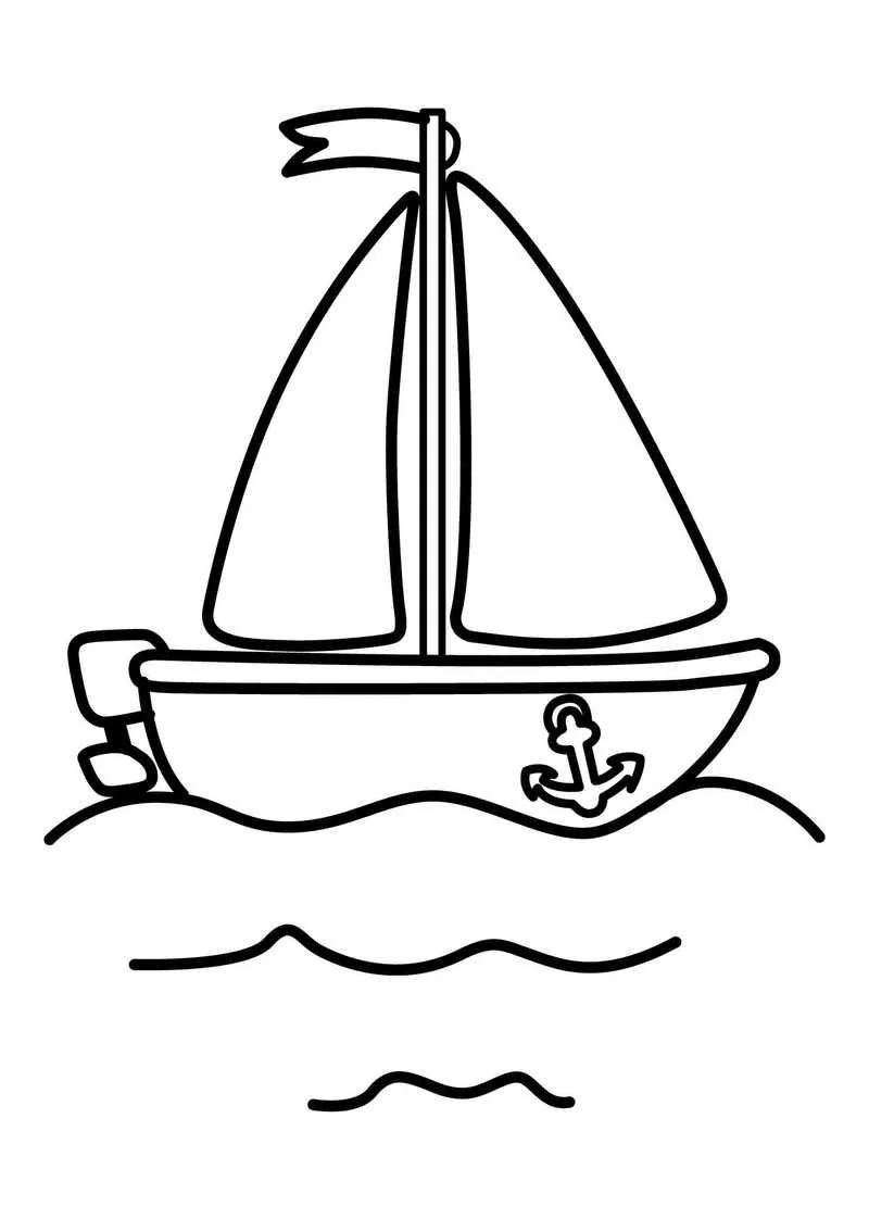 Transporte de aquatico Para Colorir 2