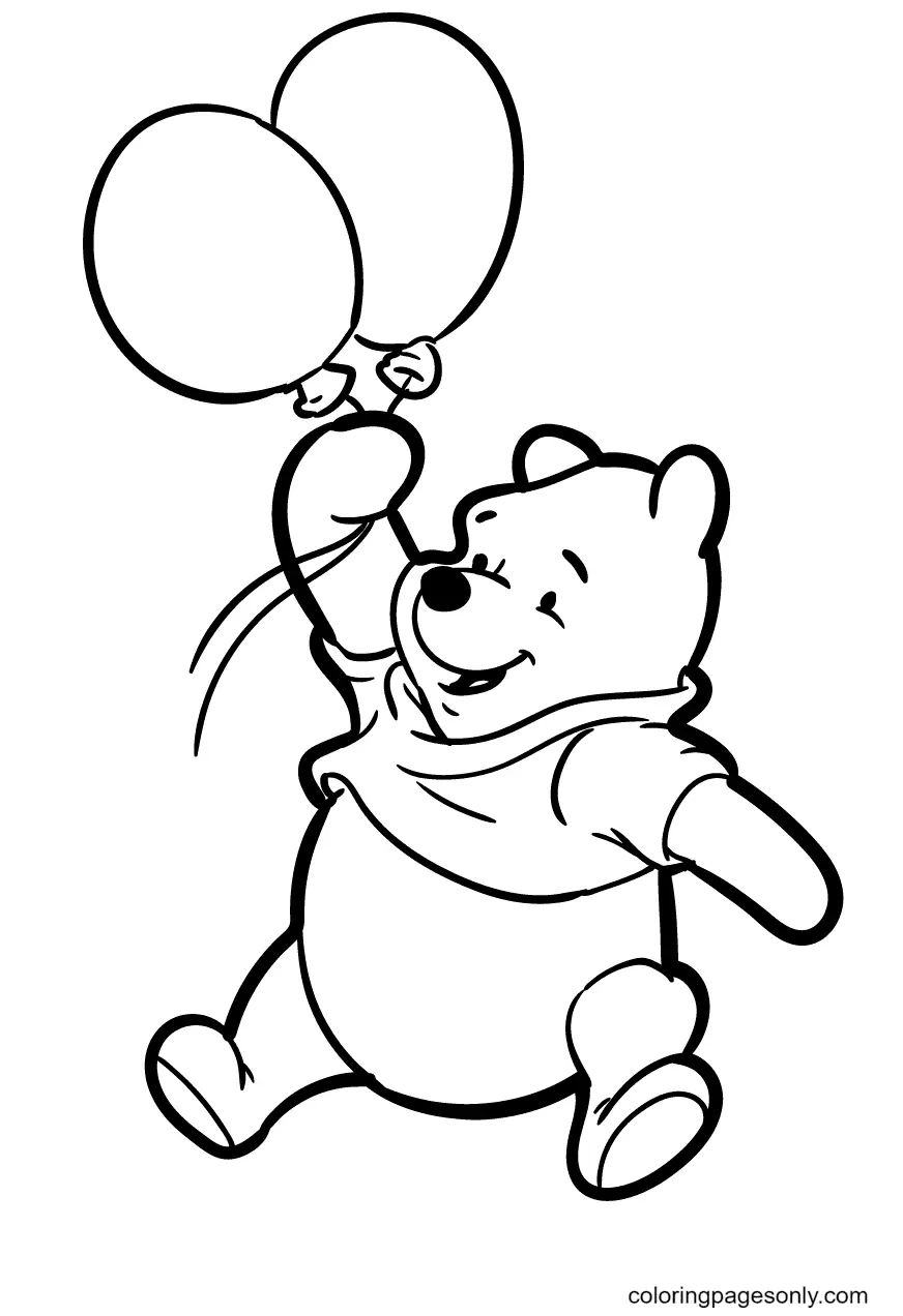 Winnie The Pooh Para Colorear 13