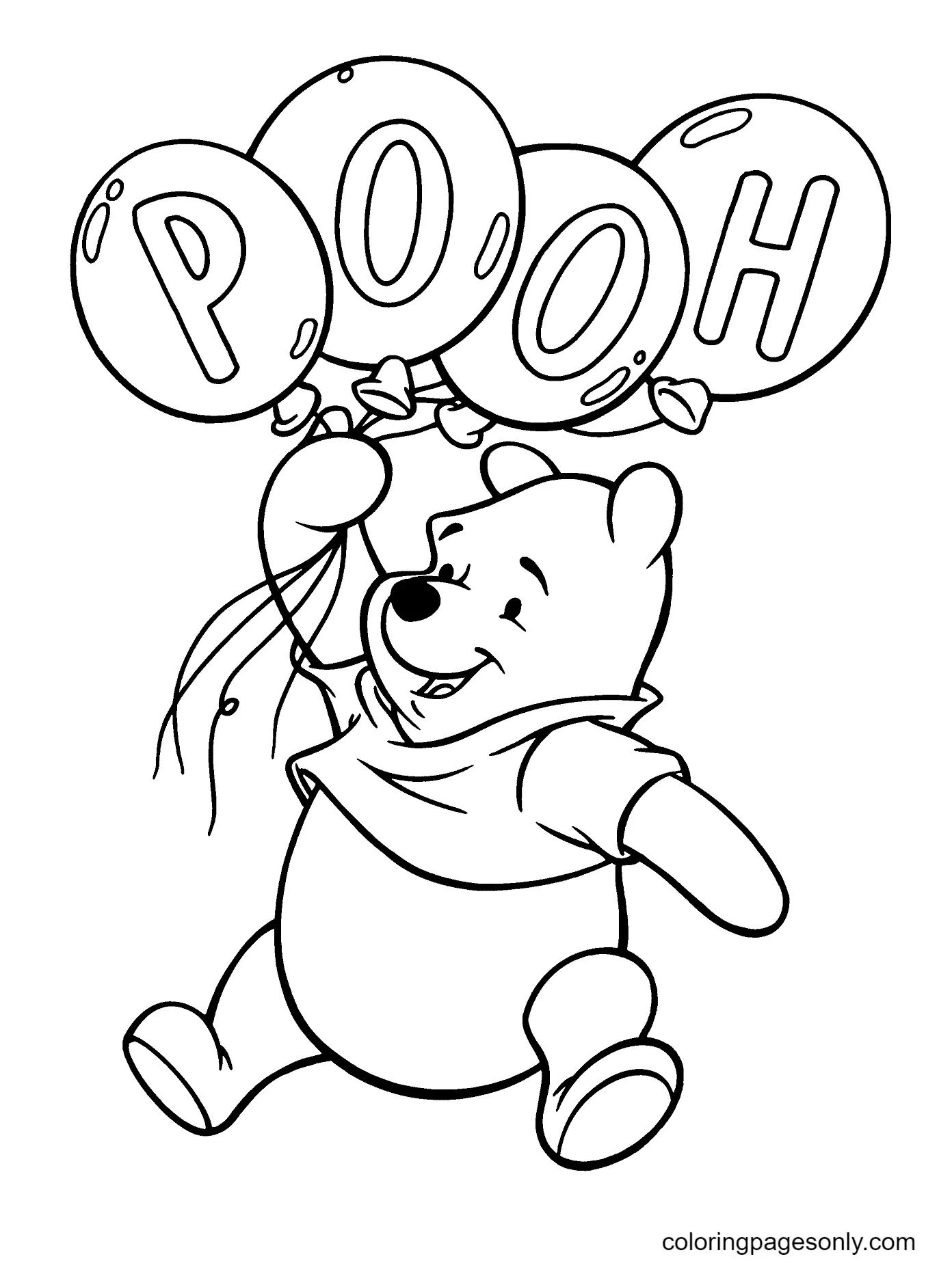 Winnie The Pooh Para Colorear 14