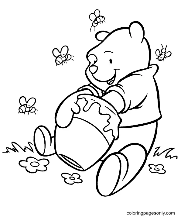 Winnie The Pooh Para Colorear 18