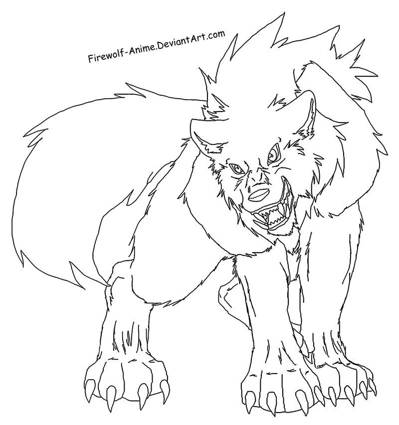 Wolf Ausmalbilder 31