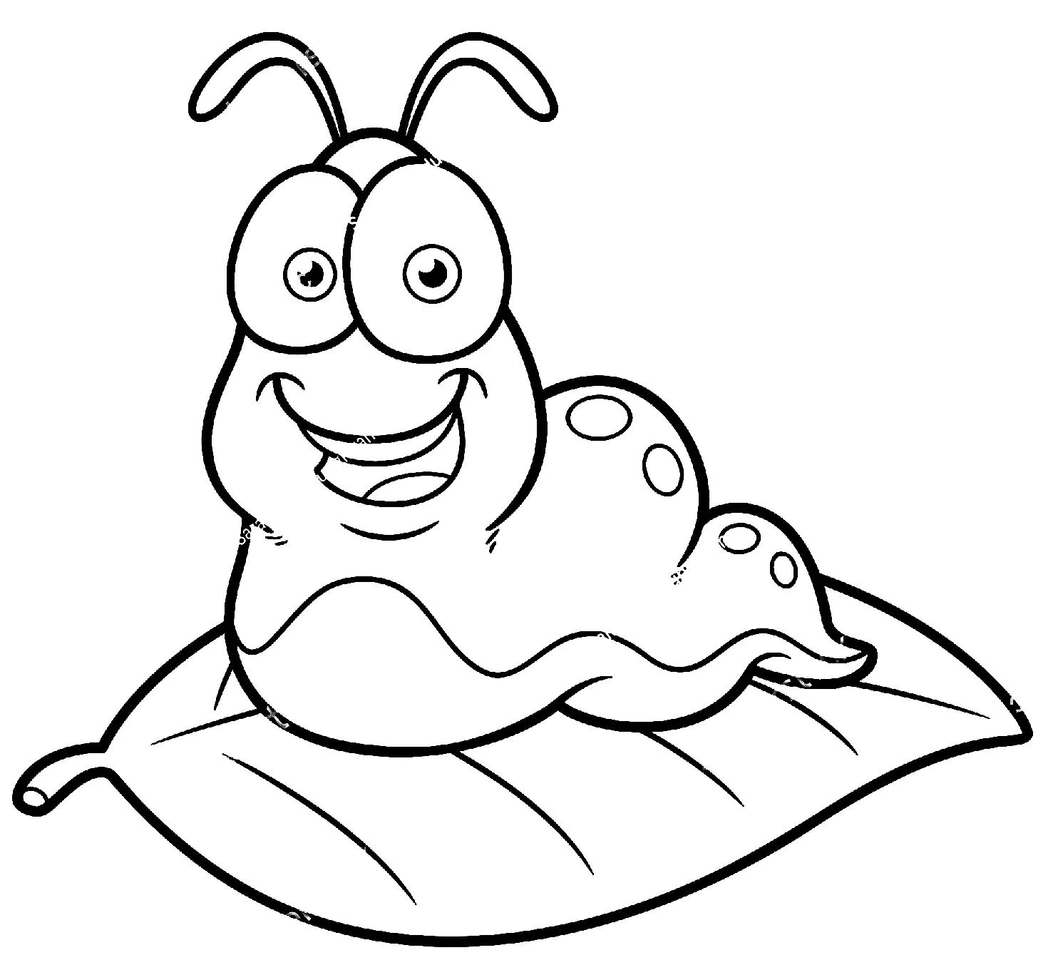 Wurm Ausmalbilder 31