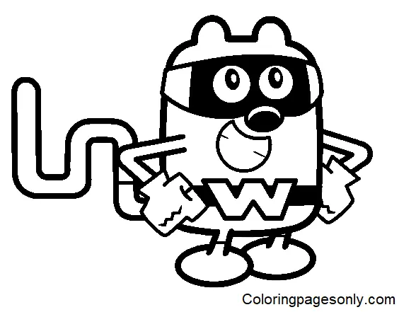 Wow Wow Wubbzy Coloring Pages 1
