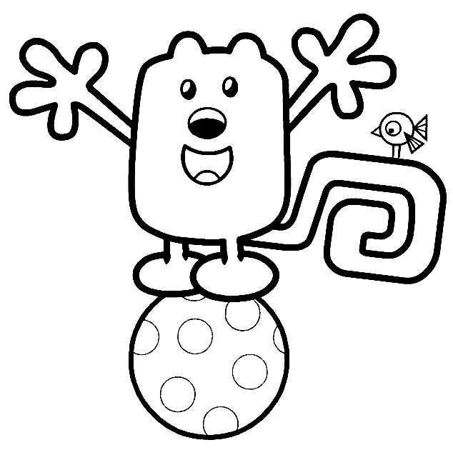 Wow Wow Wubbzy Coloring Pages 10
