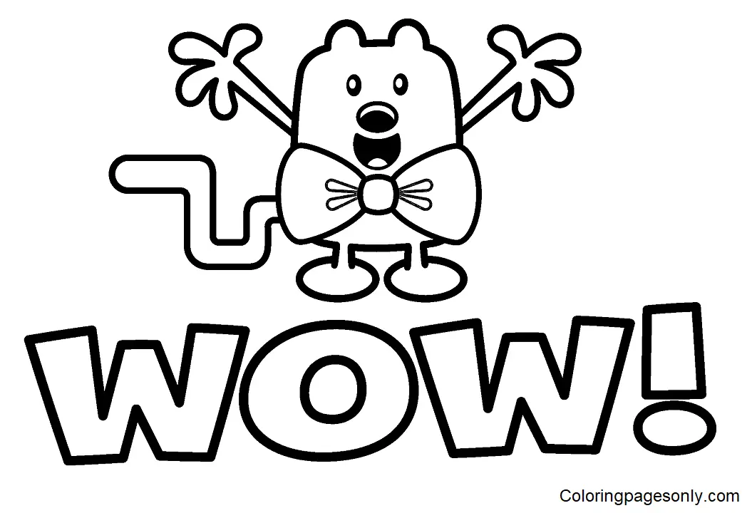 Wow Wow Wubbzy Coloring Pages 14