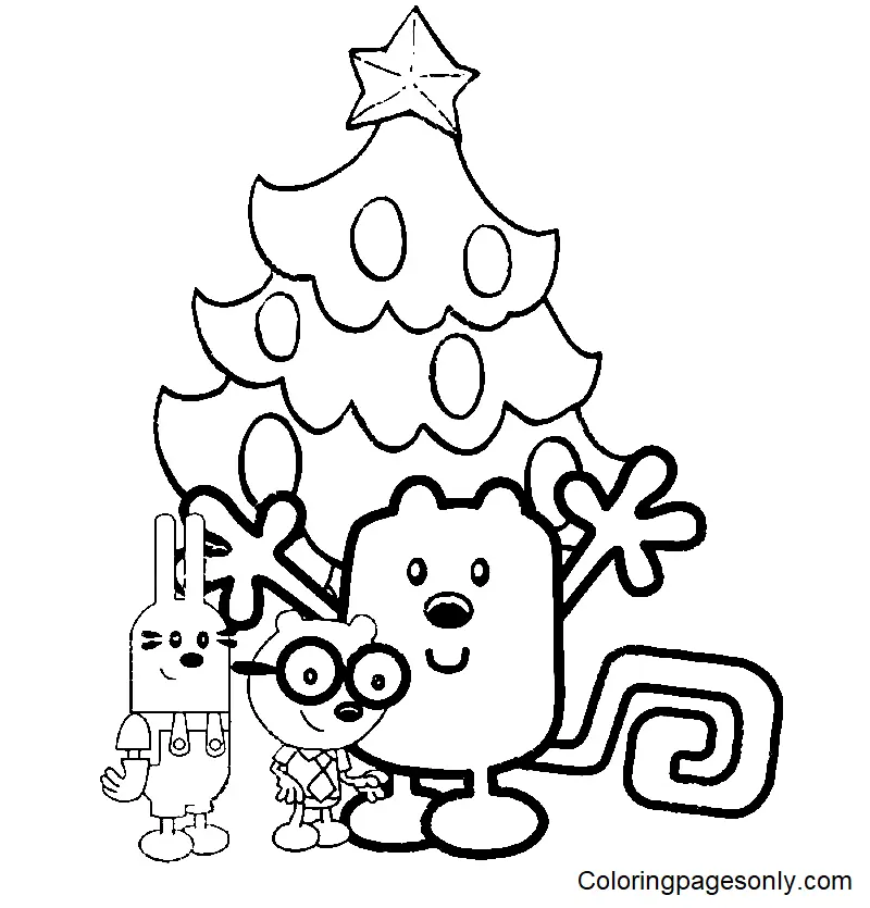 Wow Wow Wubbzy Coloring Pages 15
