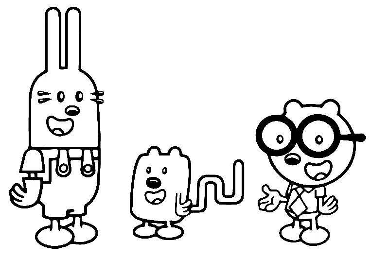 Wow Wow Wubbzy Coloring Pages 16