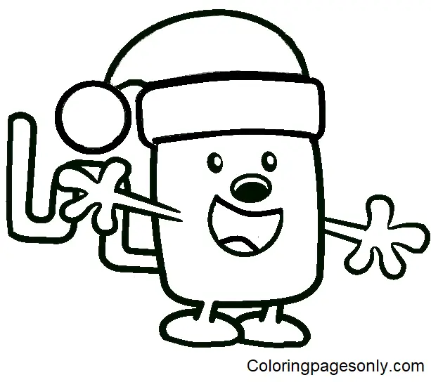 Wow Wow Wubbzy Coloring Pages 17