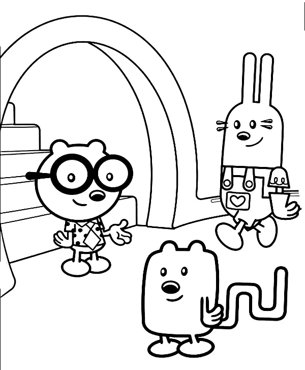 Wow Wow Wubbzy Coloring Pages 23