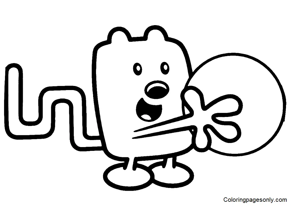 Wow Wow Wubbzy Coloring Pages 24