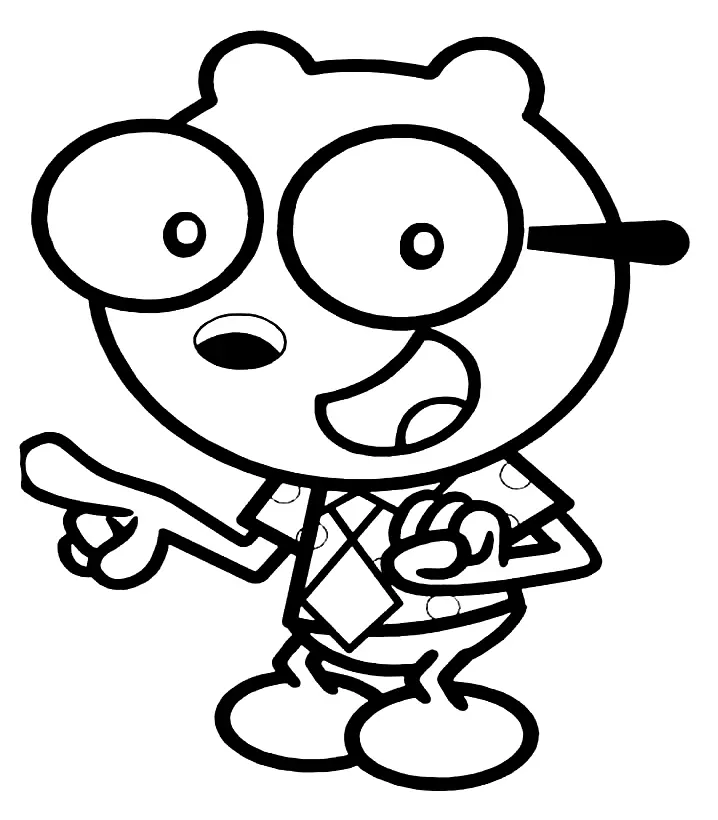 Wow Wow Wubbzy Coloring Pages 30