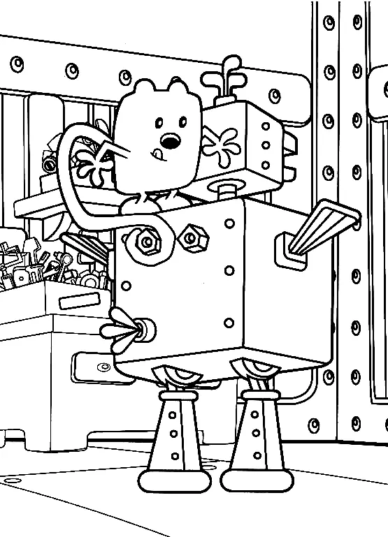 Wow Wow Wubbzy Coloring Pages 42