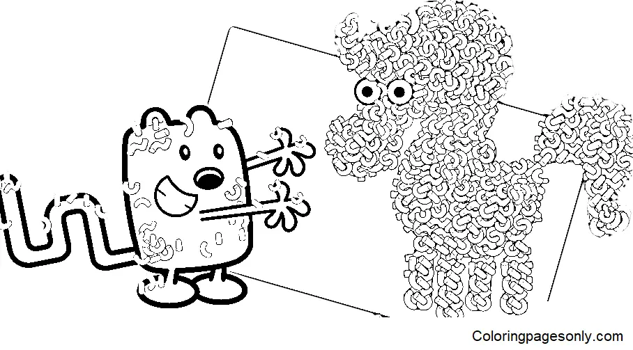 Wow Wow Wubbzy Coloring Pages 56
