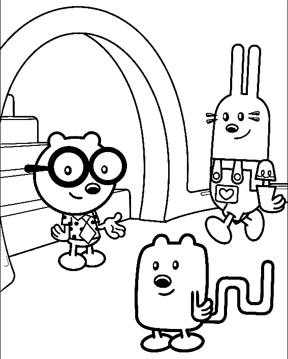 Wow Wow Wubbzy Coloring Pages 61