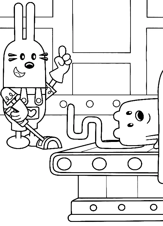 Wow Wow Wubbzy Coloring Pages 62