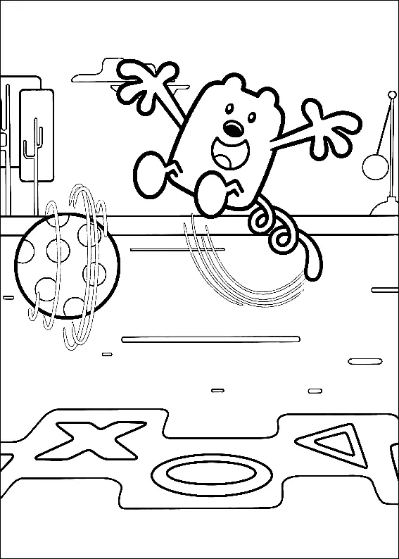 Wow Wow Wubbzy Coloring Pages 69