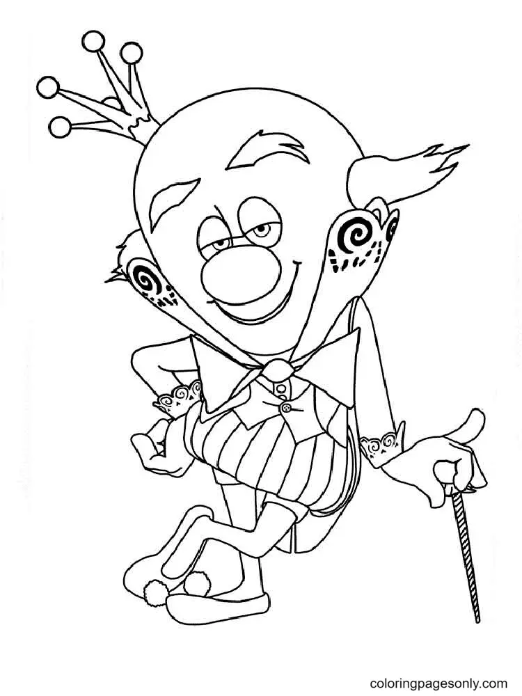 Desenhos de Detona Ralph Para Colorir 45