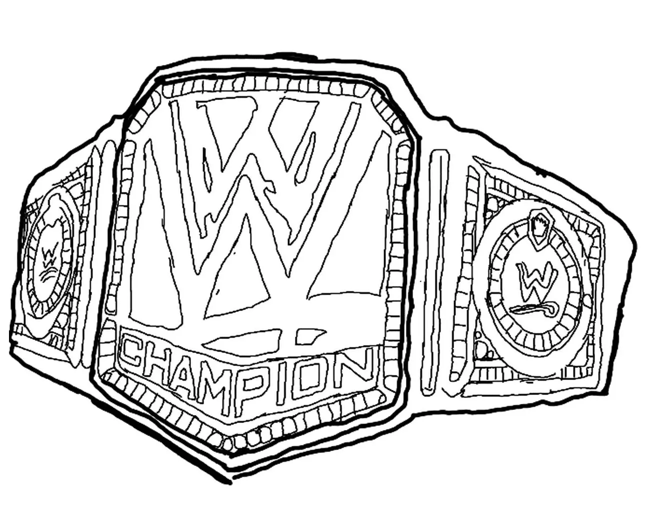 Wwe Para Colorear 11
