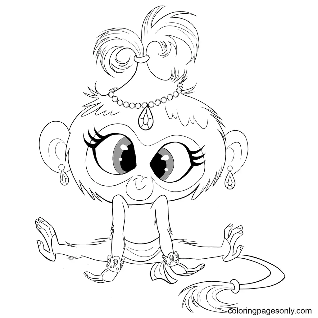 Yoga Coloring Pages 1