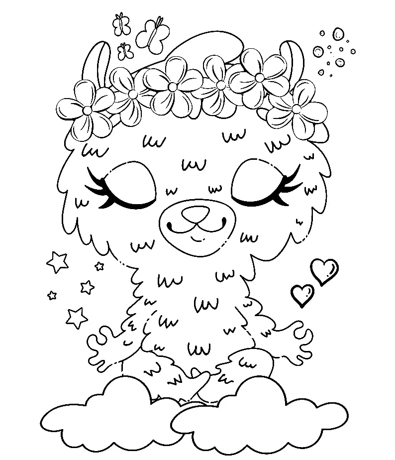 Yoga Coloring Pages 30