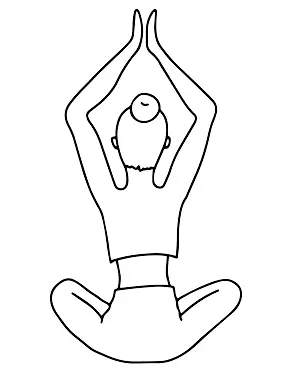 Yoga Coloring Pages 34