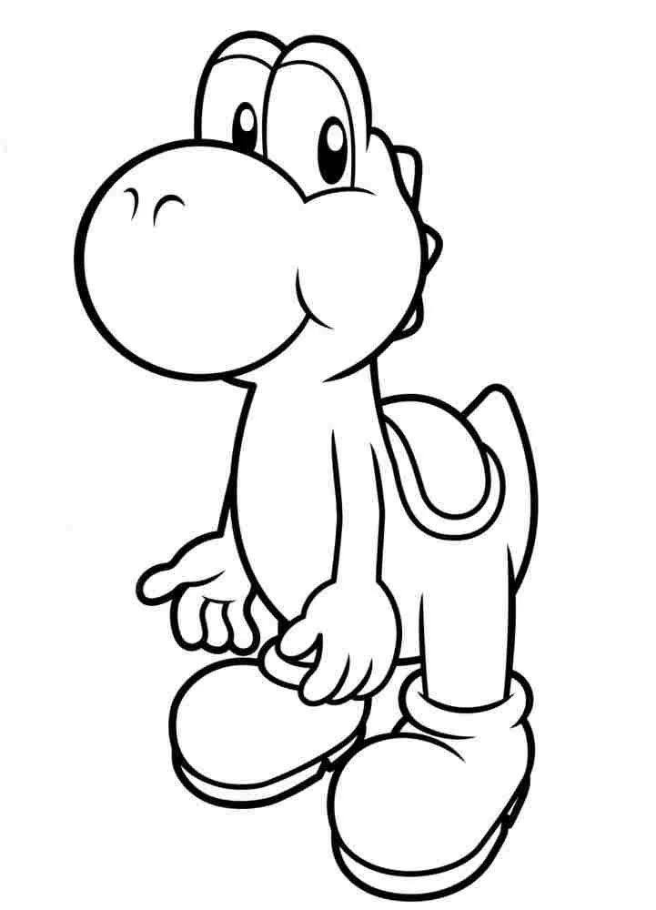 Yoshi Ausmalbilder 14