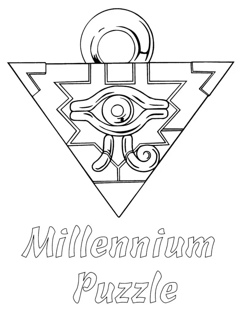 Yu Gi Oh Coloring Pages 2