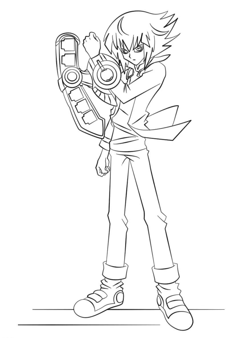 Yu Gi Oh Coloring Pages 62