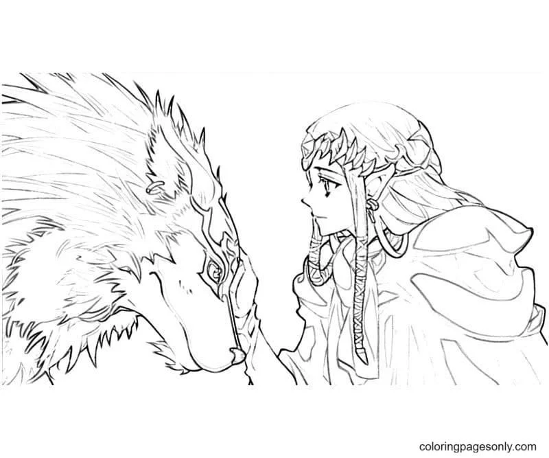 Zelda Para Colorear 36