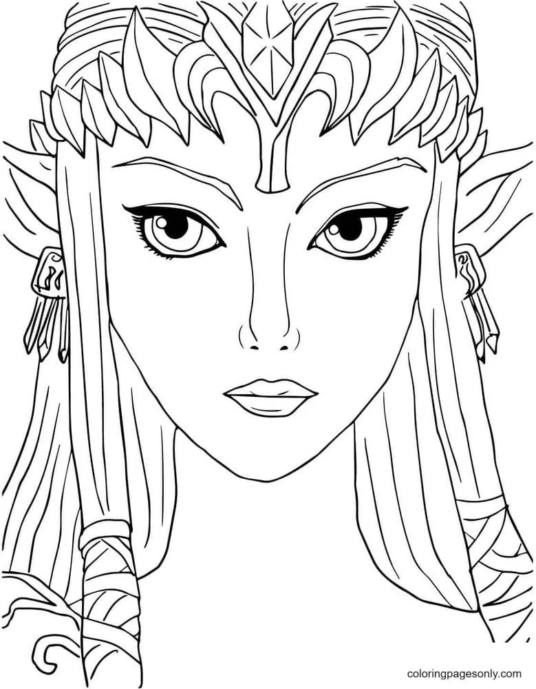 Zelda Para Colorear 40