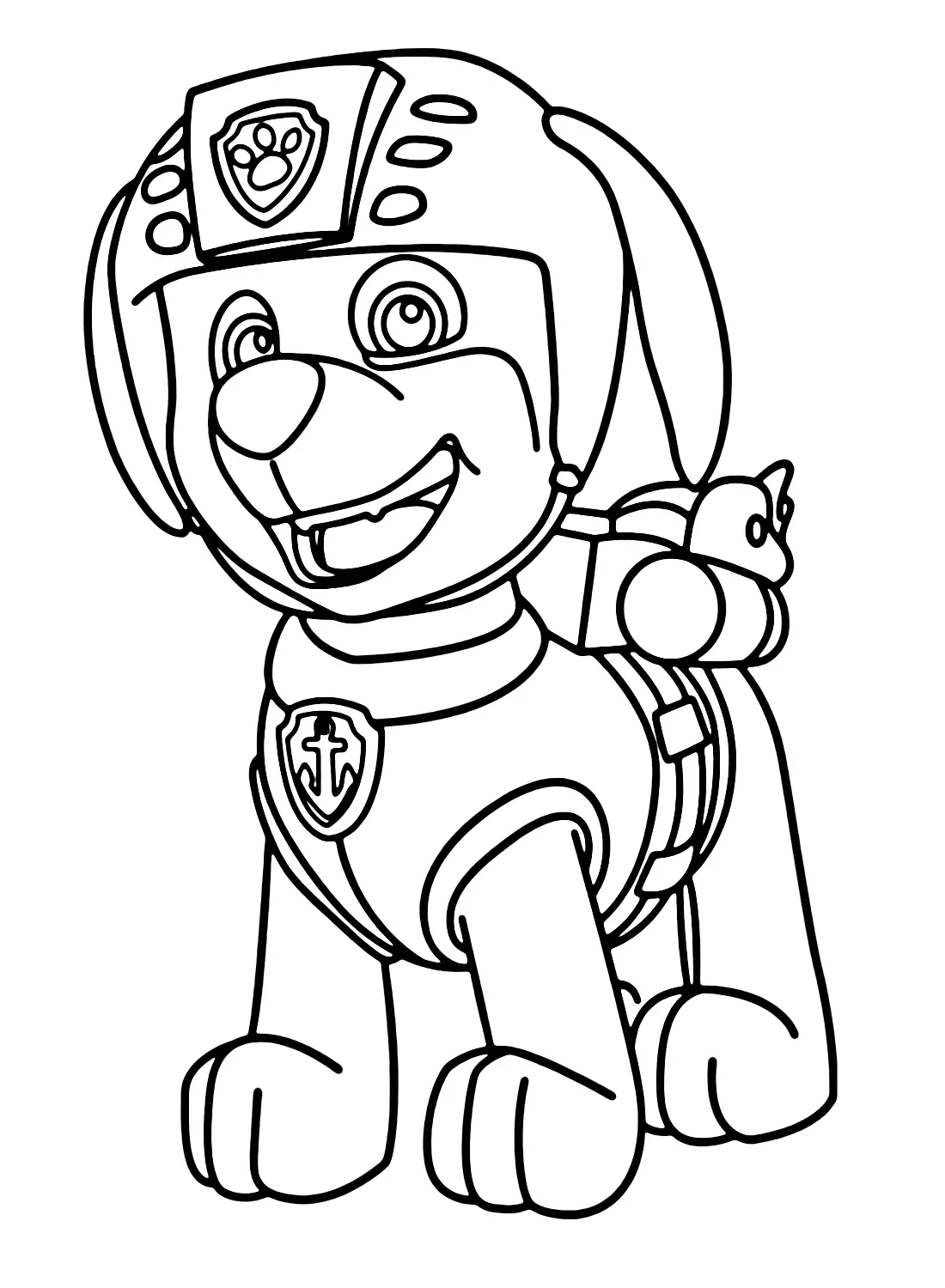 Zuma Paw Patrol Ausmalbilder 42